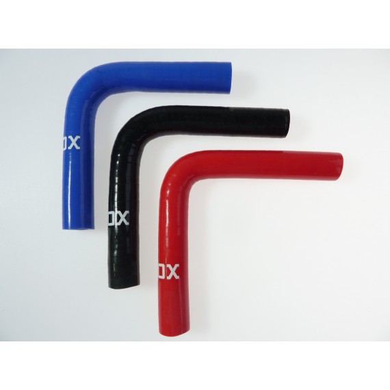 Coude silicone 90° - diamètre intérieur 10 mm - longueur 100 mm