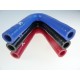 Coude silicone 135° - diamètre intérieur 10 mm - longueur 100 mm