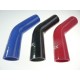 Coude silicone 45° - diamètre intérieur 42 mm - longueur 100 mm