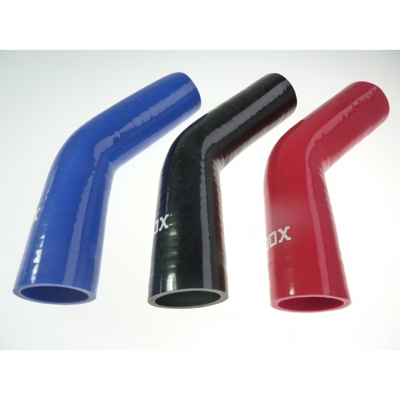 Coude silicone 45° - diamètre intérieur 42 mm - longueur 100 mm