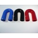 Coude silicone 180° - diamètre intérieur 42 mm - longueur 100 mm