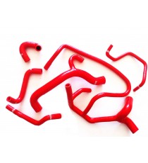 Kit 7 durites silicone refroidissement RENAULT Clio Williams - colliers inclus