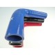 Reducteur silicone coude 90 degres 30 vers 38 mm longueur 100 mm REDOX