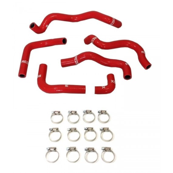 Kit 6 durites silicone huile LANCIA Delta HF HPE 2.0 16V Turbo 193 ch 1995-1998 (FVMQ interne) - REDOX