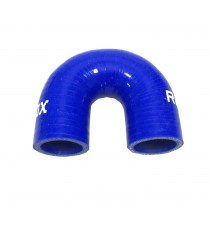 Coude silicone 180° Ø30 mm rayon 33 mm longueur débouchant 28 mm