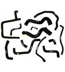 Kit 13 durites silicone refroidissement RENAULT R21 2.0 Turbo - colliers inclus
