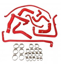 Kit 10 durites silicone eau PEUGEOT 205 GTI 1.6 115 ch / 1.9 105-122-130 ch avec modine 1984-1990