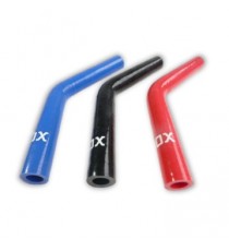 Coude silicone 45° - diamètre intérieur 16 mm - longueur 100 mm