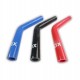 Coude silicone 45° - diamètre intérieur 19 mm - longueur 100 mm
