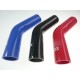 Coude silicone 45° - diamètre intérieur 35 mm - longueur 100 mm