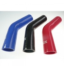 Coude silicone 45° - diamètre intérieur 35 mm - longueur 100 mm