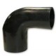 Reducteur silicone coude 108° Ø55-62 mm longueur 168x80 mm couche interne FVMQ - RDX55-62C108L168x80H