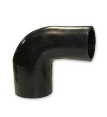 Reducteur silicone coude 108° Ø55-62 mm longueur 168x80 mm couche interne FVMQ - RDX55-62C108L168x80H