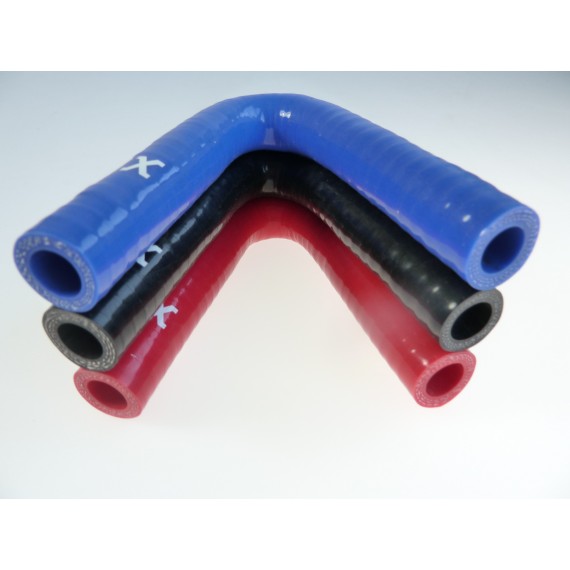 Coude 135° diamètre intérieur 11mm longueur 100mm silicone VMQ