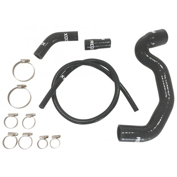 Kit 4 durites silicone eau PEUGEOT 306 1.9 TD XUD9 90 ch 1993-2002 — REDOX
