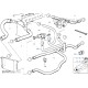 Kit 8 durites eau silicone REDOX BMW E36 325i M50B25 (radiateur vase expansion intégré)