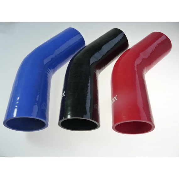 68mm - Coude 45° silicone - REDOX