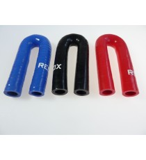 Coude silicone 180° - diamètre intérieur 16 mm - longueur 100 mm