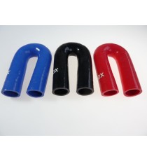 Coude silicone 180° - diamètre intérieur 28 mm - longueur 100 mm