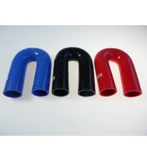 Coude silicone 180° - diamètre intérieur 38 mm - longueur 100 mm