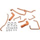 Kit 8 durites eau silicone REDOX BMW E36 325i M50B25 (radiateur vase expansion intégré)