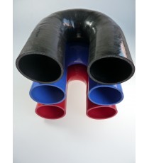 85mm - Coude 180° silicone - REDOX