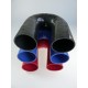 76mm - Coude 180° silicone - REDOX