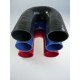 70mm - Coude 180° silicone - REDOX