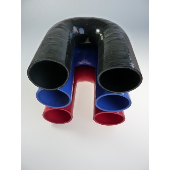 63mm - Coude 180° silicone - REDOX
