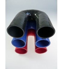 Coude silicone 180° - diamètre intérieur 48 mm - longueur 100 mm