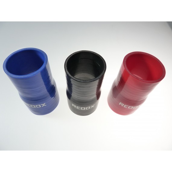 60-70mm Lg 75mm - Réducteur droit silicone - REDOX