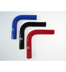 Coude silicone 90° - diamètre intérieur 16 mm - longueur 100 mm