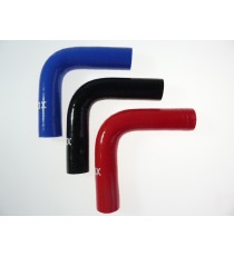 Coude silicone 90° - diamètre intérieur 25 mm - longueur 100 mm