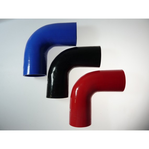 76mm - Coude 90° silicone - REDOX