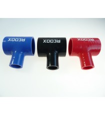 Manchon T silicone - diamètre principal 48 mm - dérivation 25 mm - longueur 76 mm