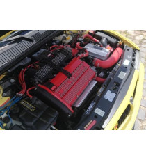 Kit 4 durites silicone suralimentation turbo/intercooler REDOX pour Lancia Delta HF HPE 2.0 16V Turbo 1995-1998