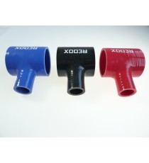 Manchon T silicone - diamètre principal 57 mm - dérivation 25 mm - longueur 76 mm