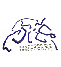 Kit 10 durites silicone eau PEUGEOT 405 MI16 1.9 16V XU9J4 160 ch 1987-1992 — REDOX