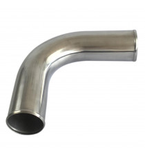Coude aluminium soudable 90° diamètre extérieur 90 mm longueur 140 mm