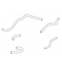Kit 5 durites silicone vapeurs huile Maserati 3200 GT V8 Biturbo 1998-2002