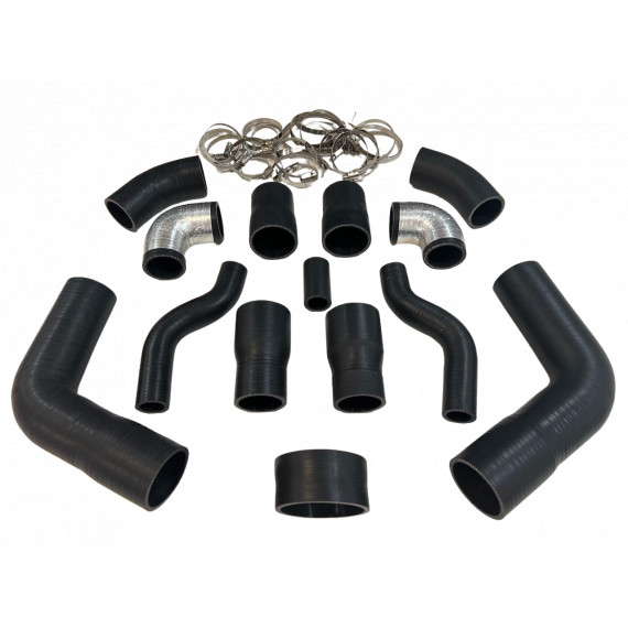 Kit 14 durites suralimentation air turbo essence silicone pour MASERATI 3200 GT Phase 1 1998-2000