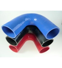 Coude silicone 135° - diamètre intérieur 85 mm - longueur 125 mm