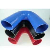 80mm - Coude 135° silicone - REDOX