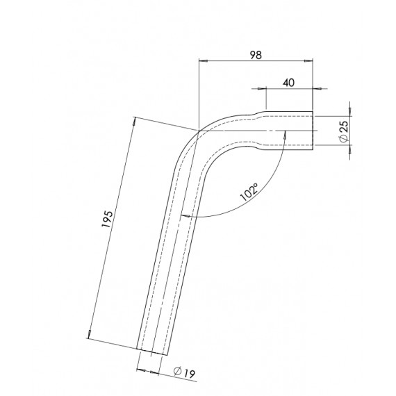 2091 DURITE POMPE RADIATEUR D19-D19 INDICE A