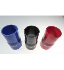 Réducteur droit diamètre intérieur 60-65mm longueur 125mm coloris noir mat silicone VMQ