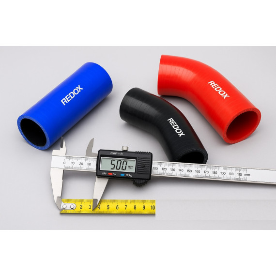 Durite silicone standard personnalisable (L / Ø / Angle)