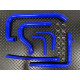 Kit 6 durites eau silicone pour PEUGEOT 206 S1600 SUPER 1600