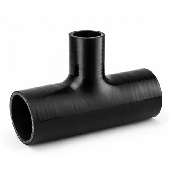 Coude Silicone en T 22mm-18mm 160x60mm - 3 Plis Renforcé REDOX