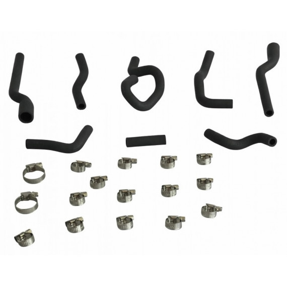 Kit 8 durites essence silicone pour ALPINE GTA V6 Turbo 1986-1987