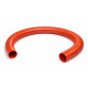 Flexible silicone annelé Ø80mm x 2m RAL2001 refroidissement eau